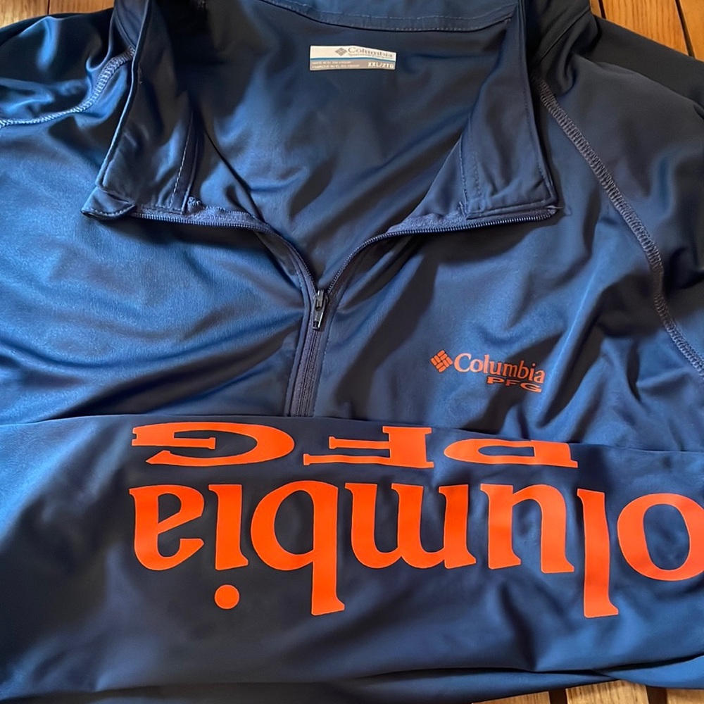 Columbia PFG long sleeve 2XL quarter zip